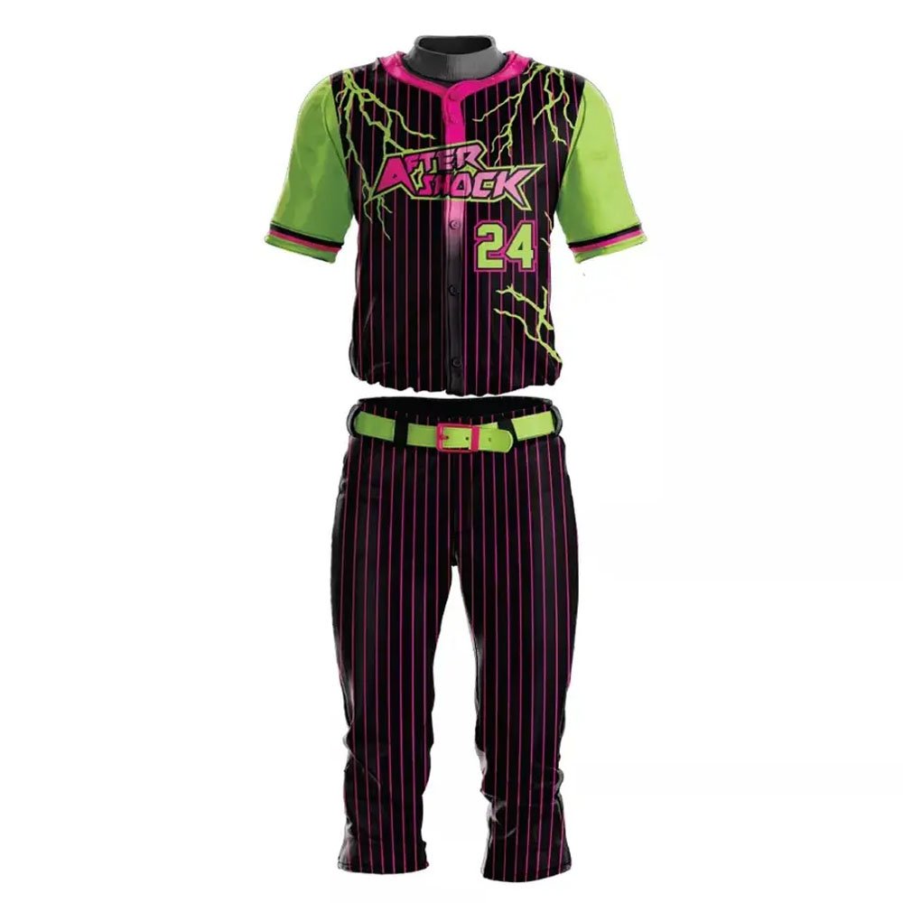 Custom Baseball Uniform - Style 04