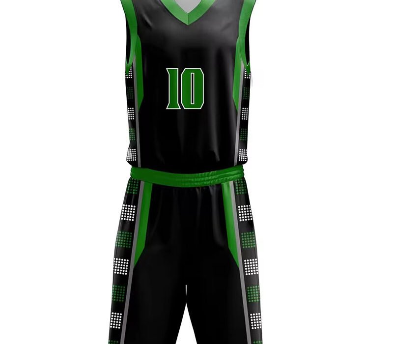 Custom Basketball Uniform - Style 12