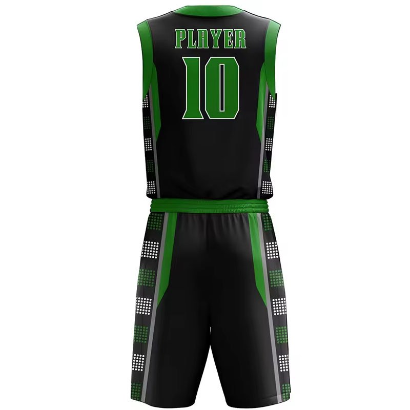 Custom Basketball Uniform - Style 12