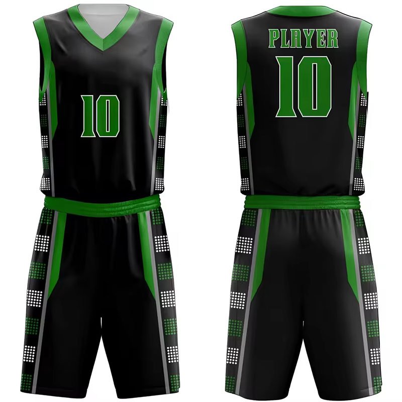 Custom Basketball Uniform - Style 12